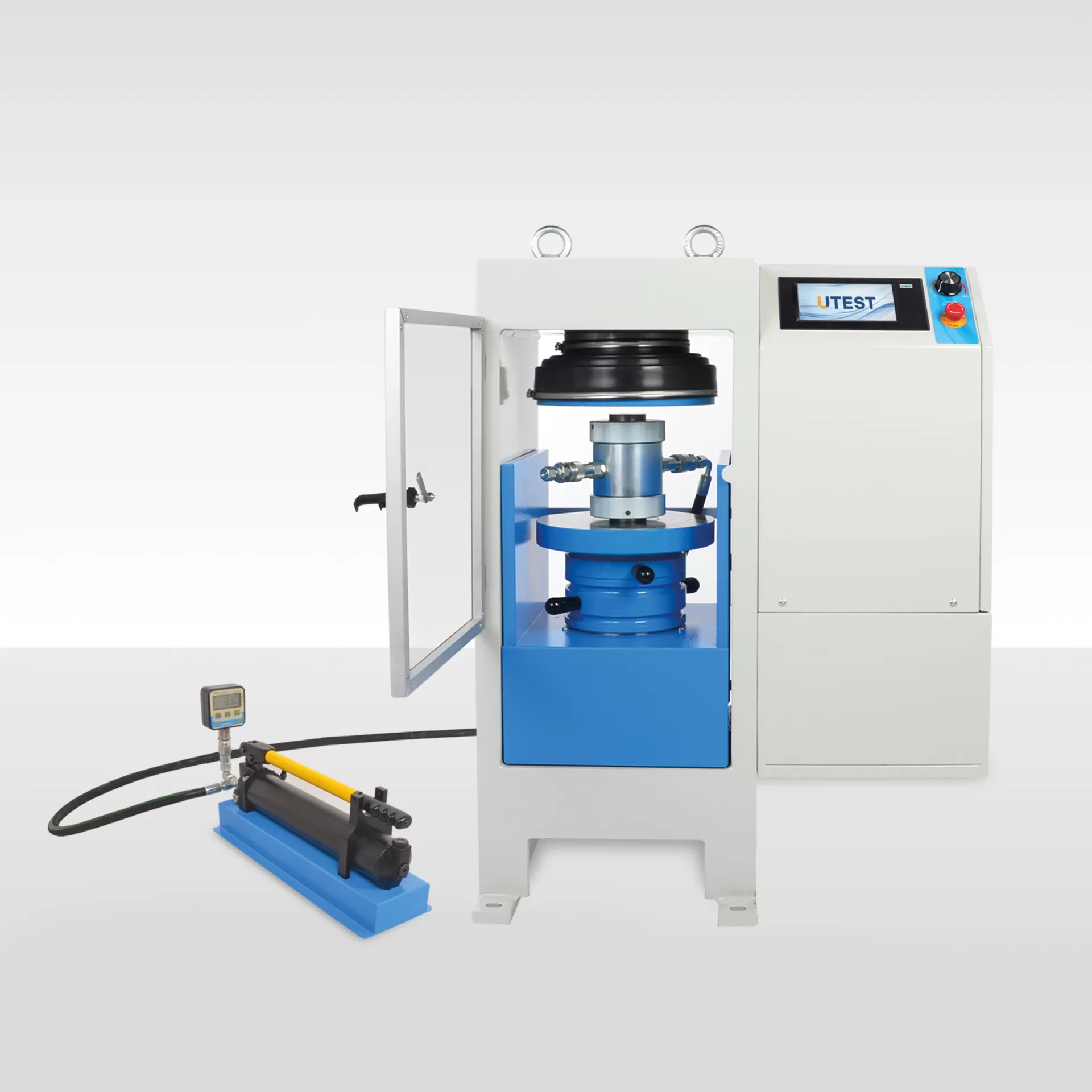 Uniaxial & Triaxial Testing Systems with Manual Lateral Pressure
