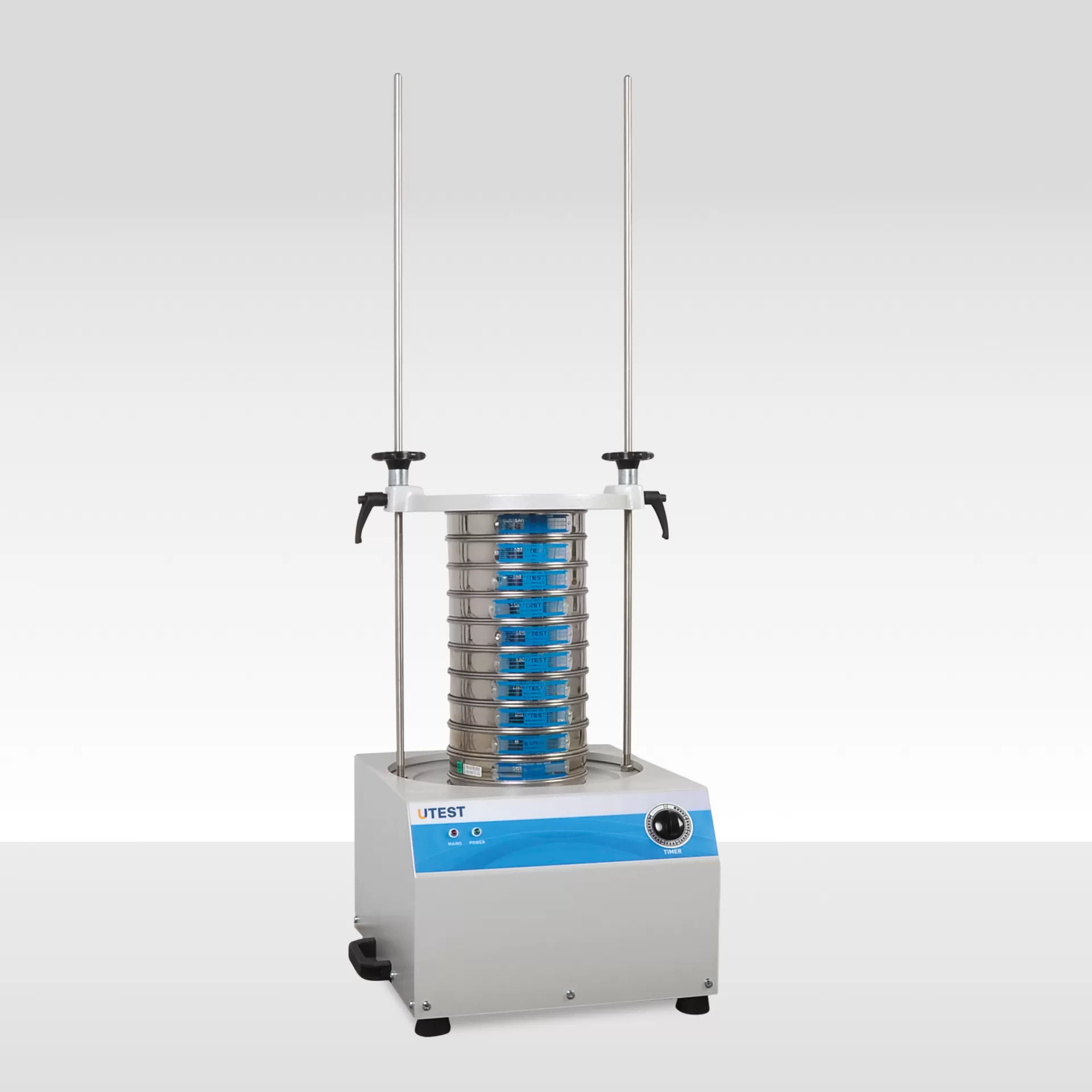 Sieve Shaker with Time Adjustment